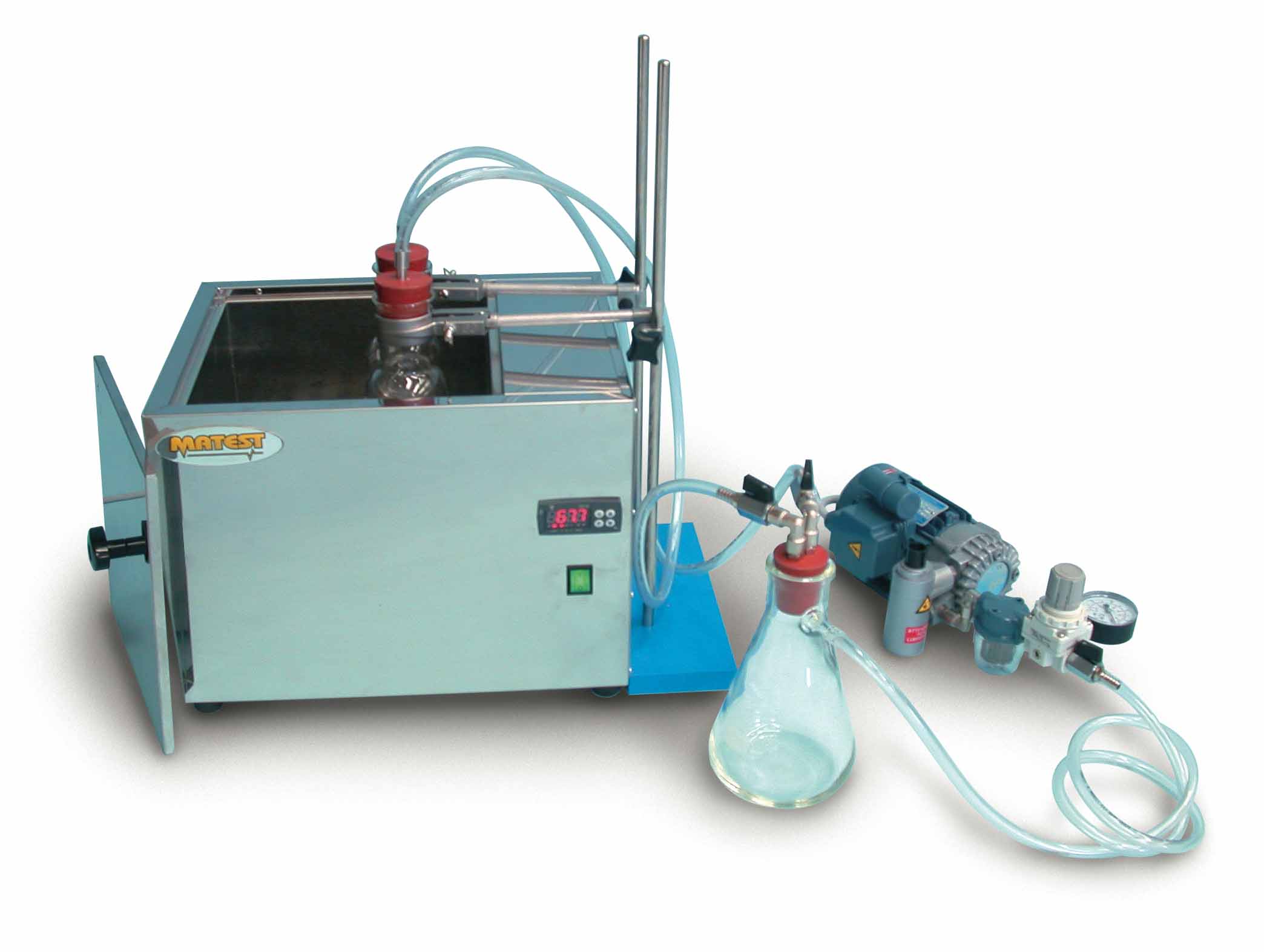 BINDER RECOVERY APPARATUS. VACUUM PUMP METHOD