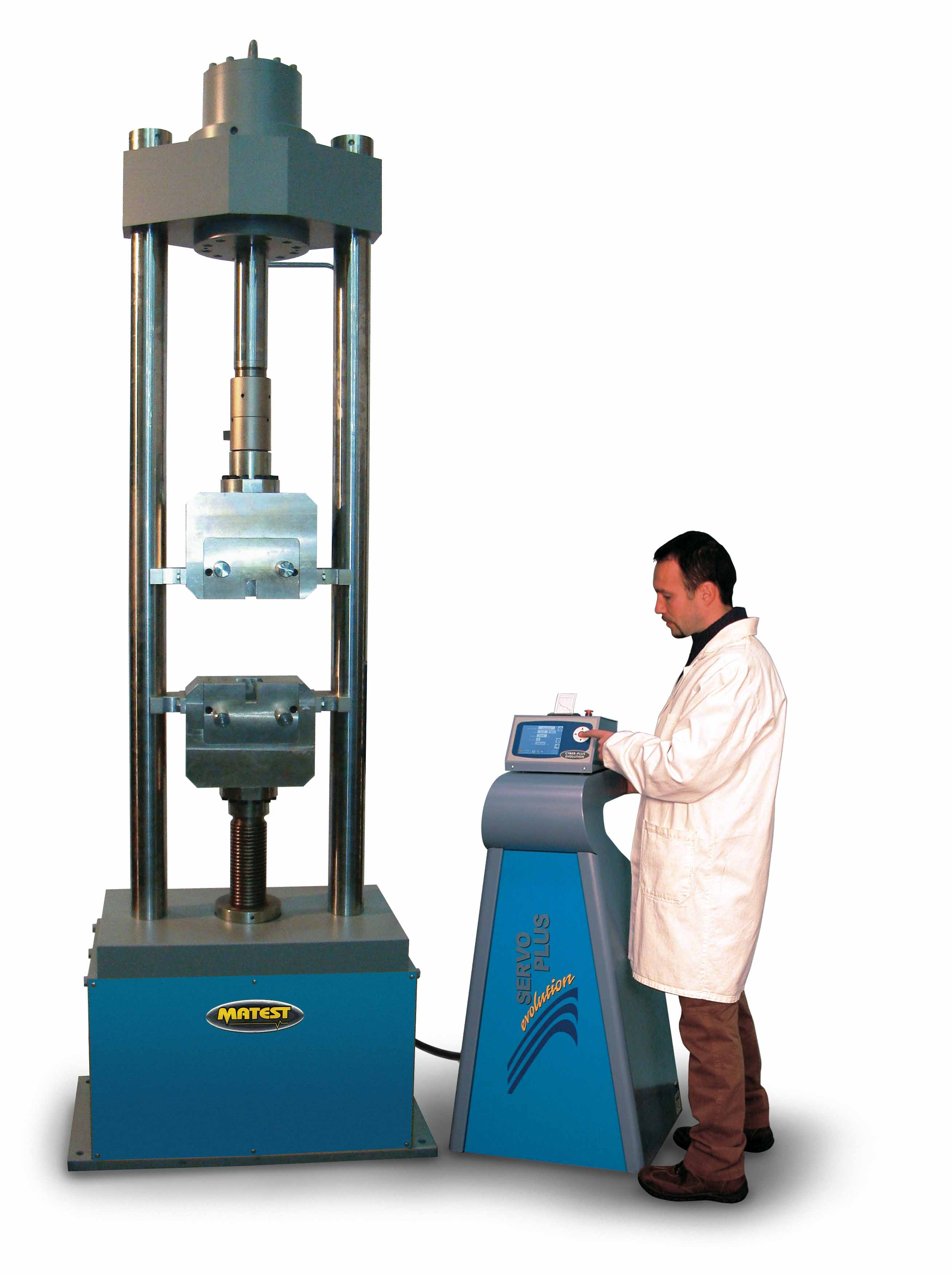 HYDRAULIC SERVO-CONTROLLED MACHINE, 600 kN, FOR STATIC TENSILE TESTS
